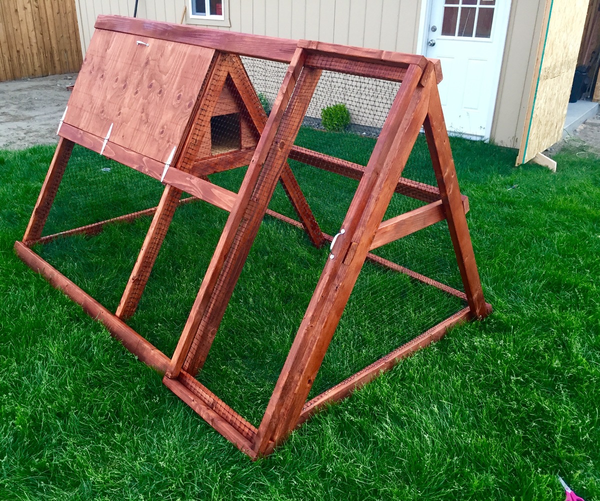 A frame chicken coop Ana White
