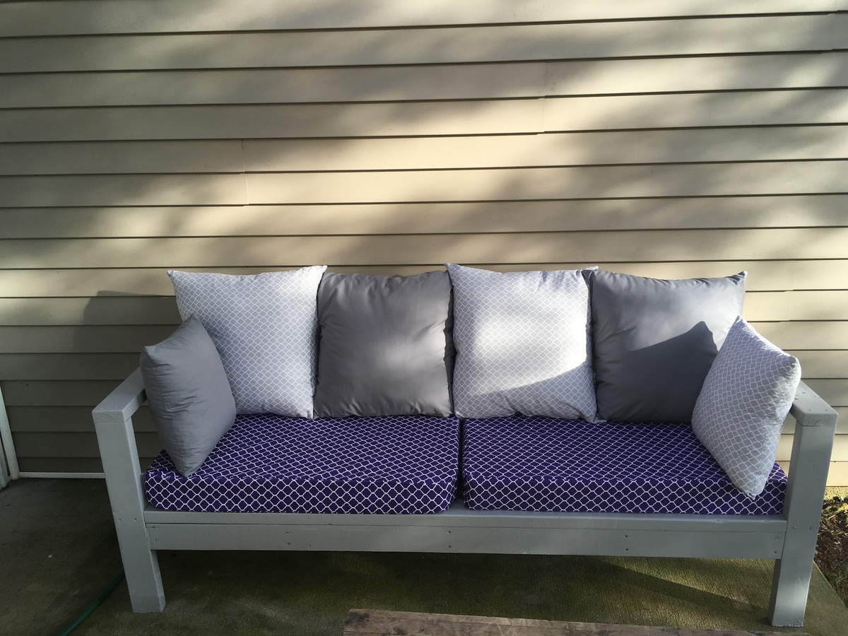 2x4 out door couch Ana White