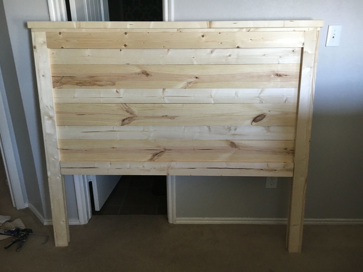Ana White ReclaimedWood Headboard, Queen Size DIY Projects