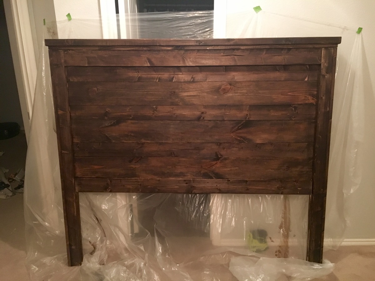 Ana White ReclaimedWood Headboard, Queen Size DIY Projects