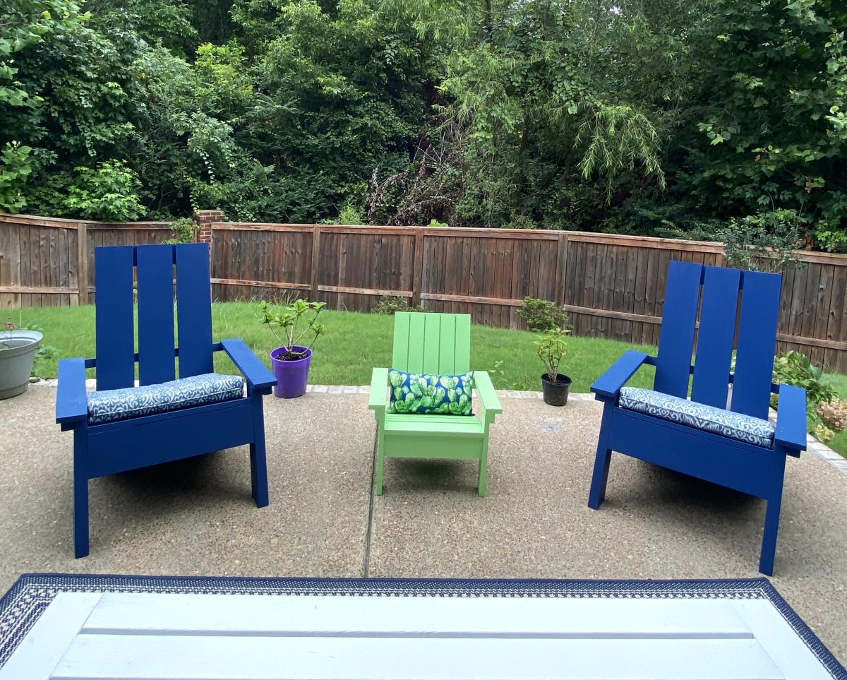 DIY Outdoor Sofa, Chairs and Coffee Table Ana White