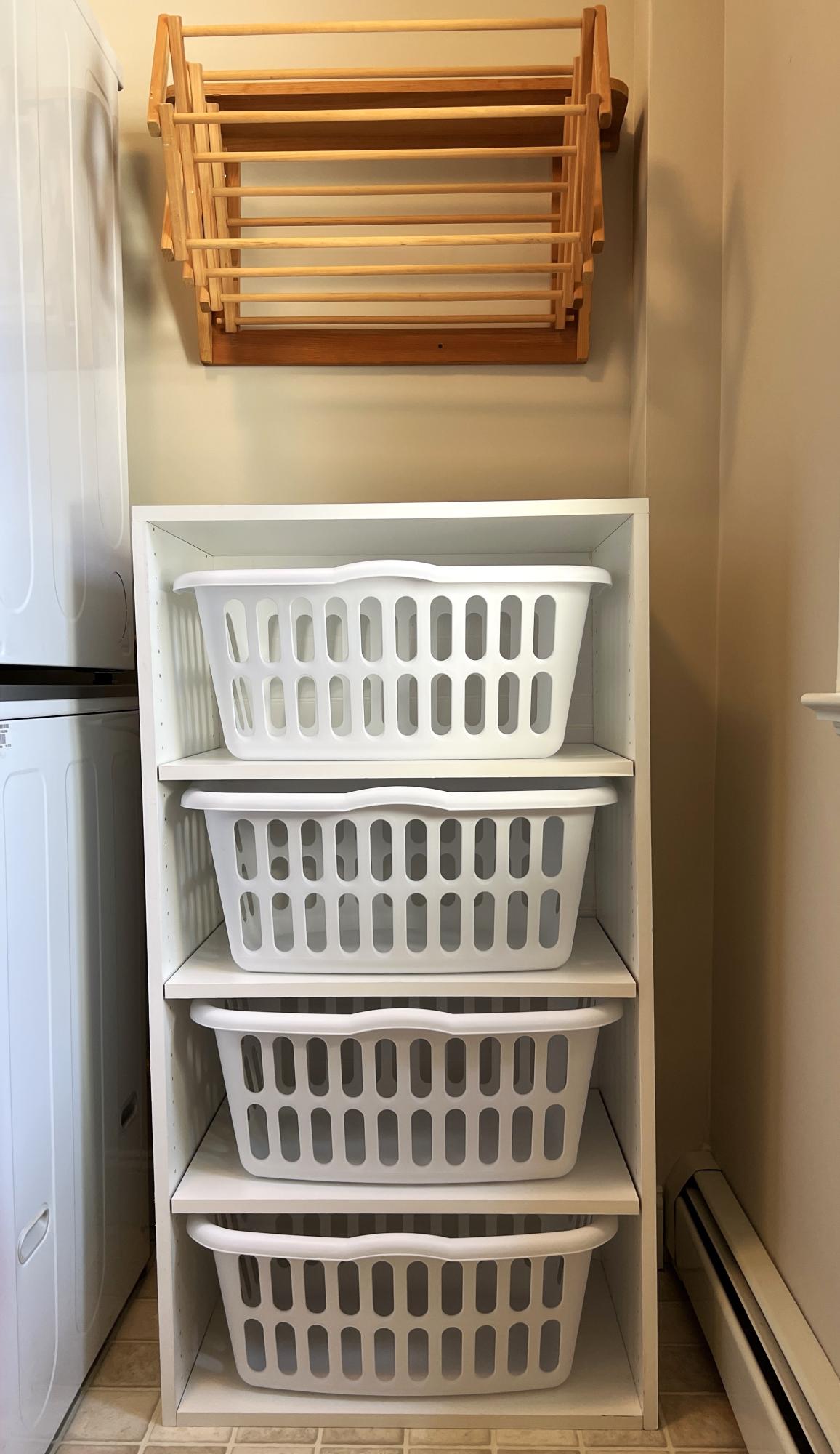 Laundry Basket Shelf Ana White