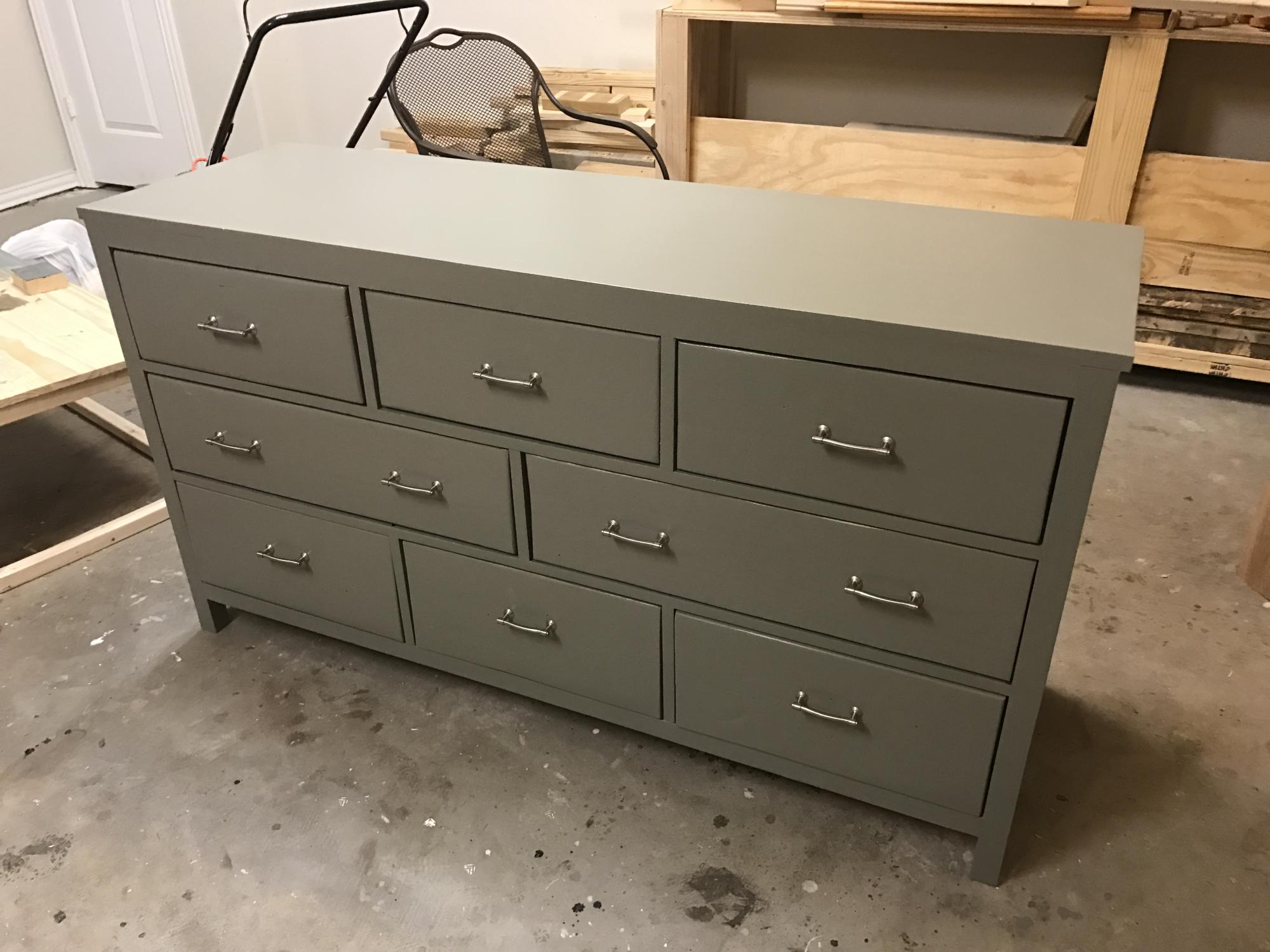 Pottery barn dresser and media stand Ana White