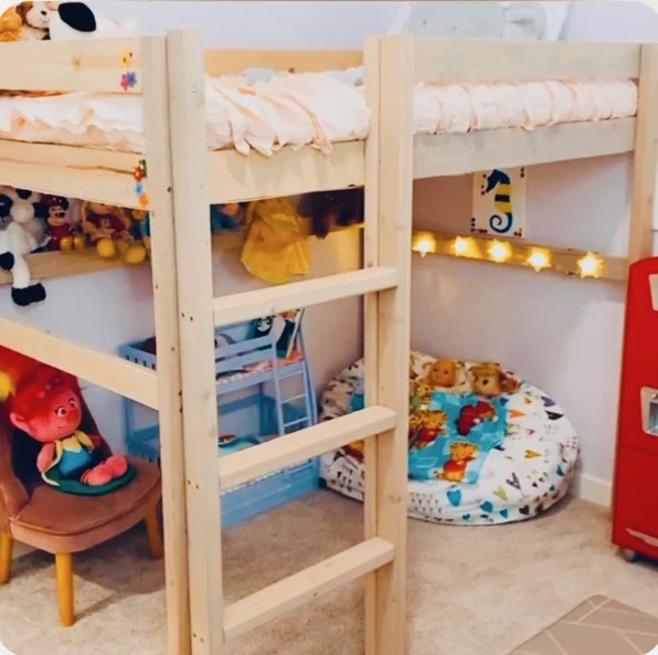 Playroom Loft Bed Ana White