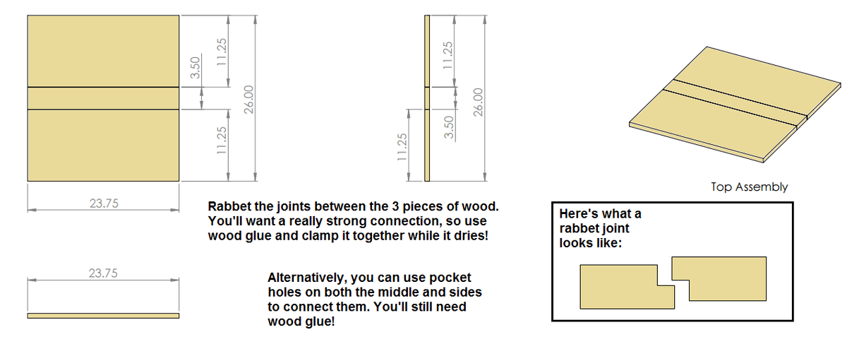 Ana White Lift Top Coffee Table DIY Projects