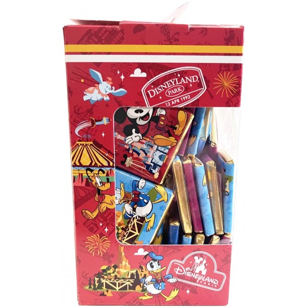 Disneyland Paris assortments of chocolates dark and milk in box
