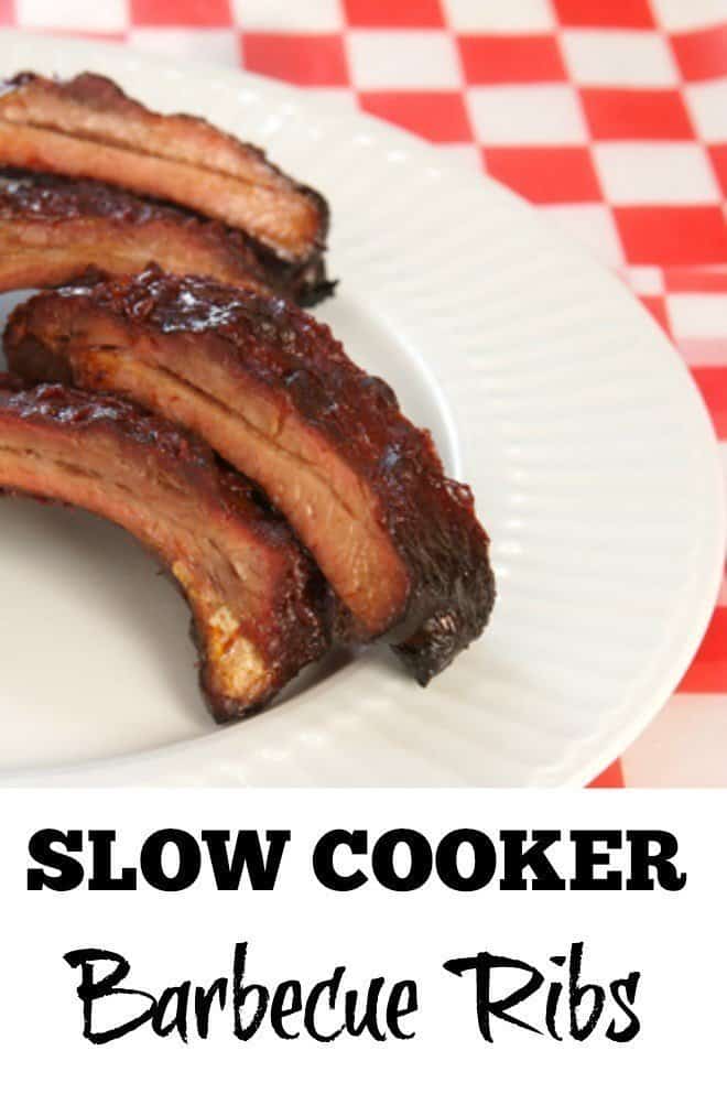 Slow Cooker Barbecue Ribs An Alli Event