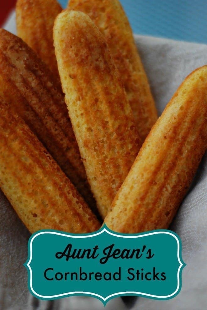Aunt Jean's Cornbread Sticks An Alli Event