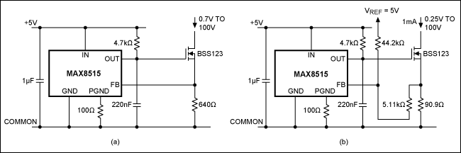 Precision Constant-Current Sink Provides Wide, Close-to-the-Rail
