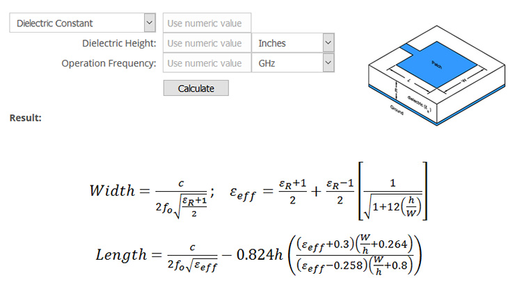 [Get 22+] Rectangular Microstrip Patch Antenna Design Equations