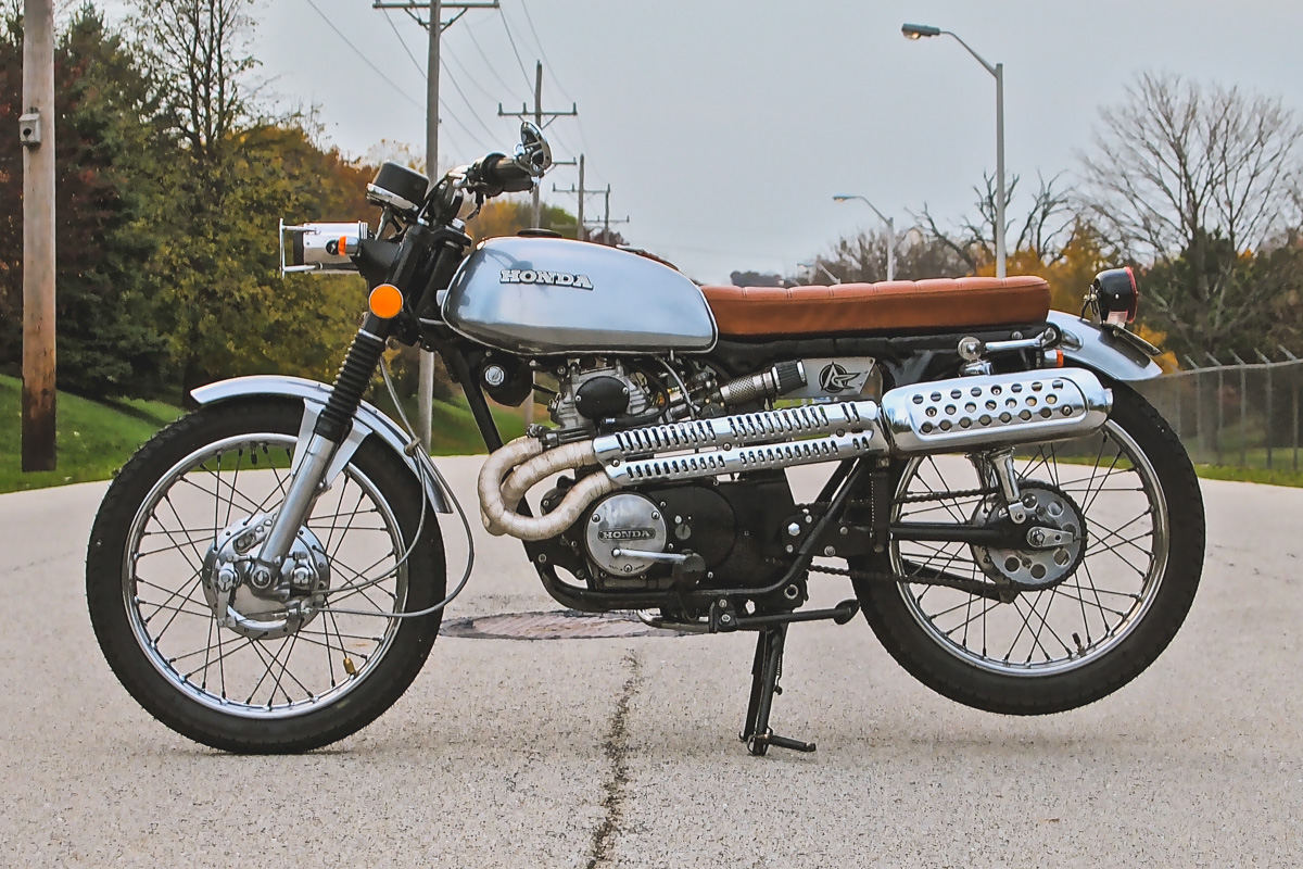 1973 HONDA CL175 LITTLE PATINA Analog Motorcycles