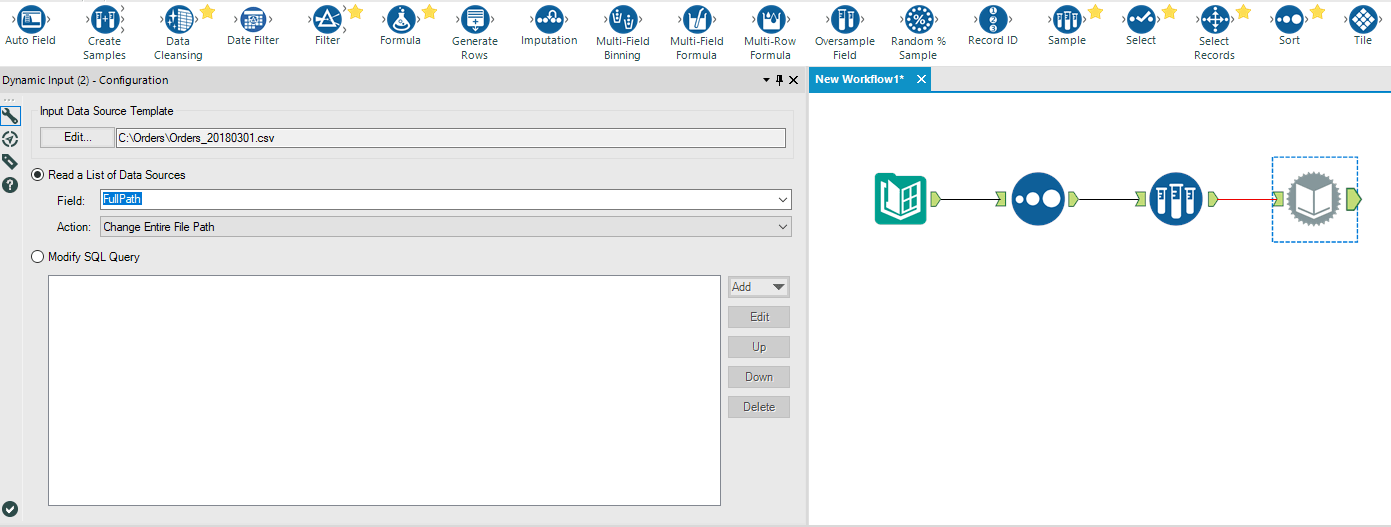 Dynamic File Import with Alteryx AnalyseUp