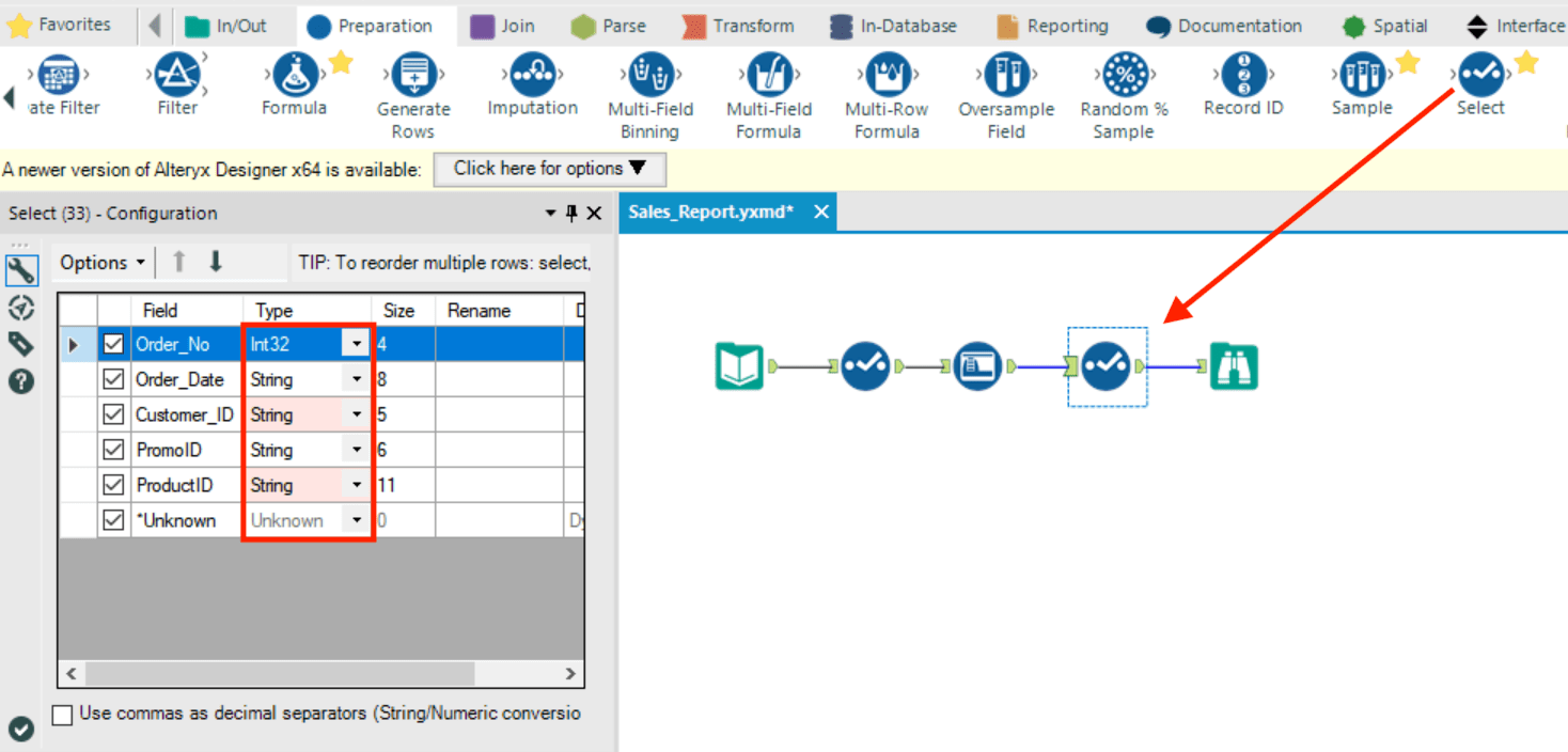 Alteryx Data Type Conversion Learn How to Convert Strings, Numbers