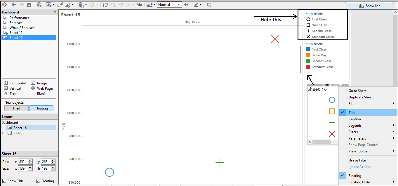 How to create Manual Legends in Tableau Analytics Tuts