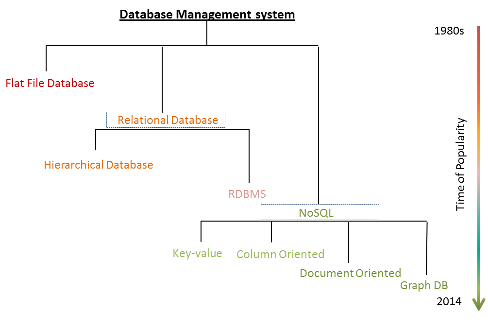 Types Of Database Management System Evolution Of DBMS