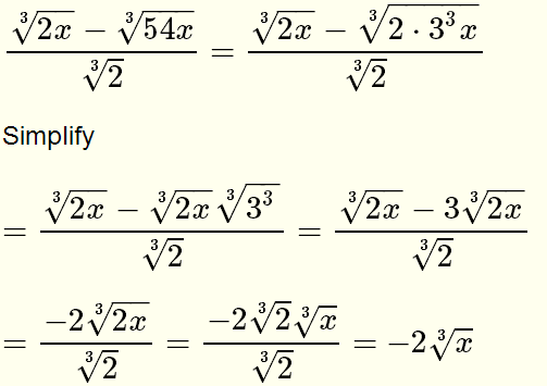 Simplify Radical Expressions Questions with Solutions for Grade 10