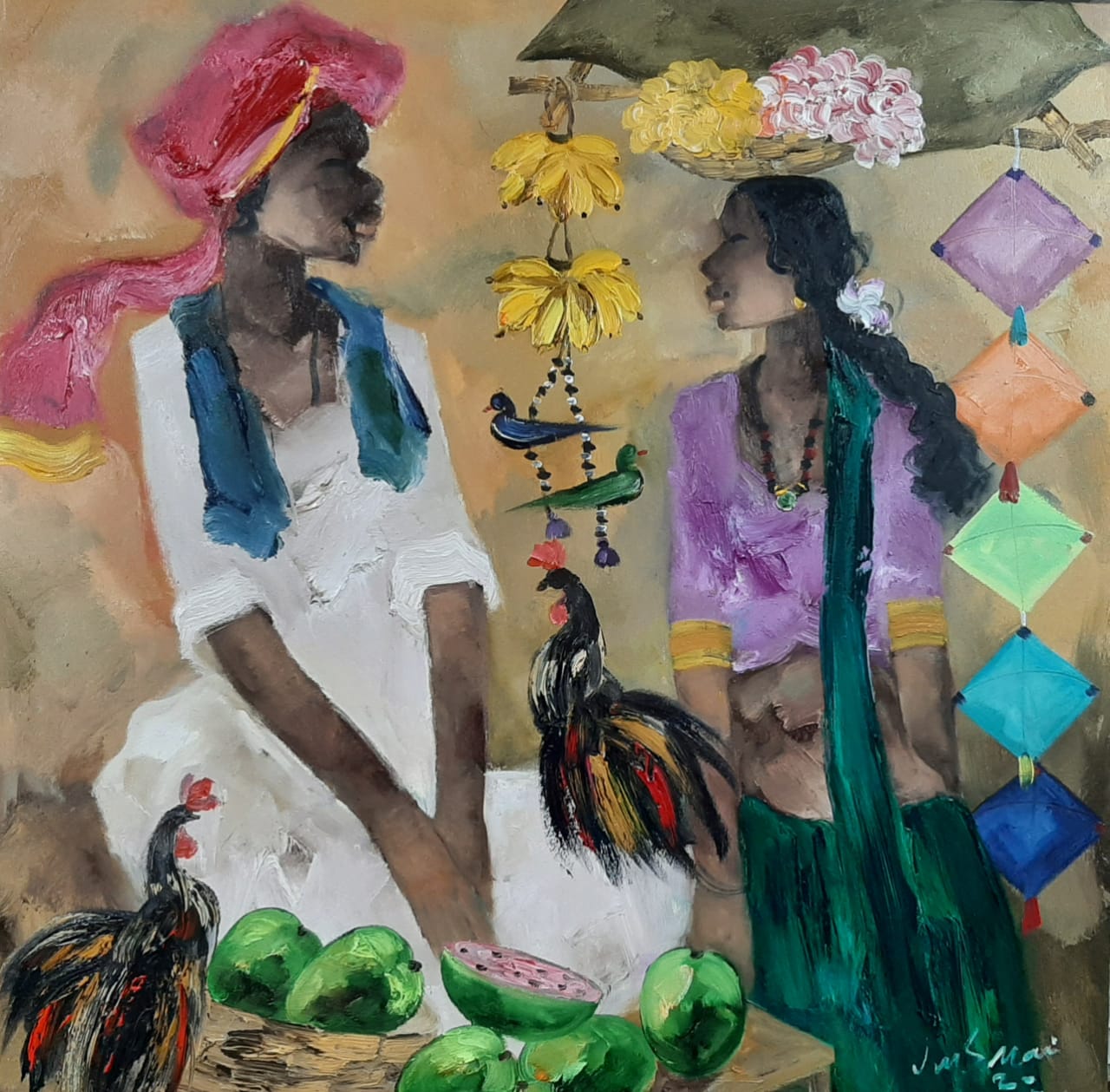 JM104M Anasha Art An Art Gallery