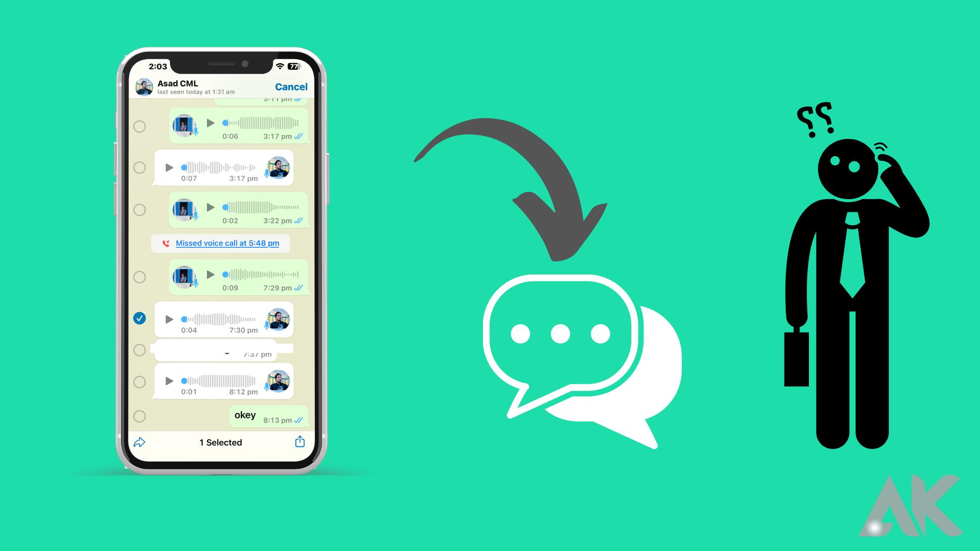 how to forward a whatsApp message 4 easy Ways