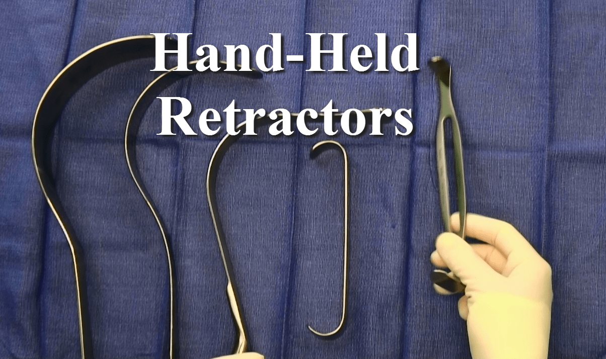 Surgical Instruments HandHeld Retractors Anatomy Guy