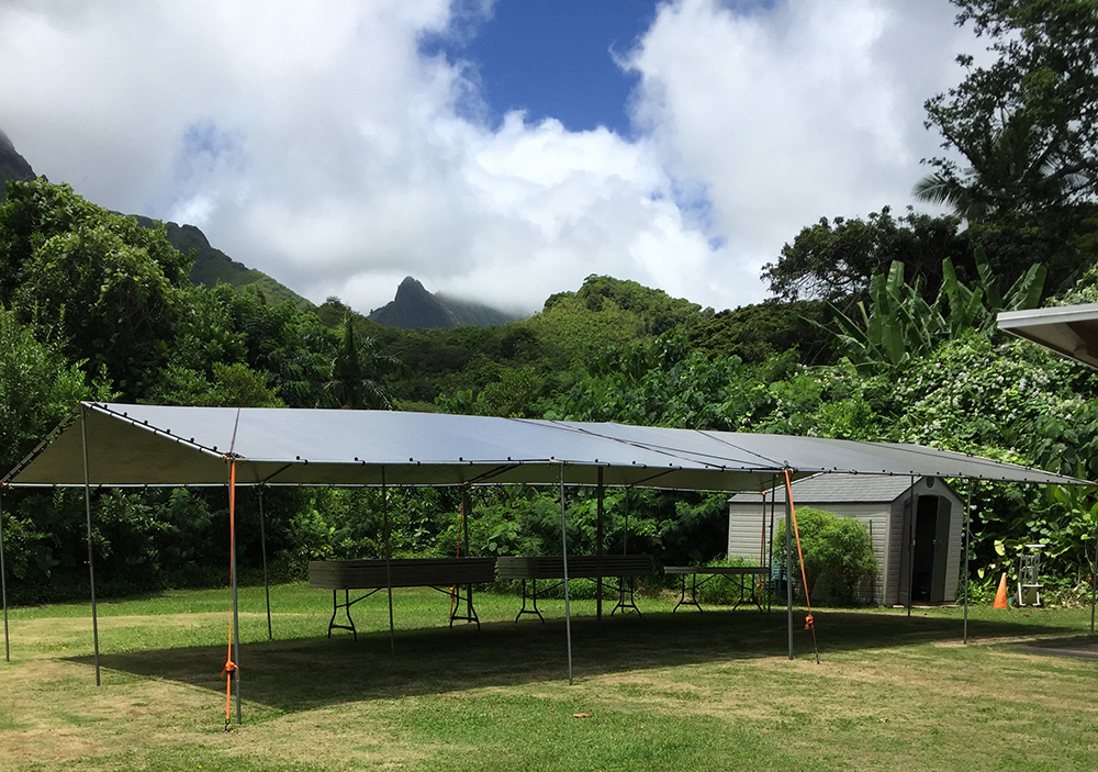 Call for tent Rentals Oahu A & B Party Rentals Plus Supplies