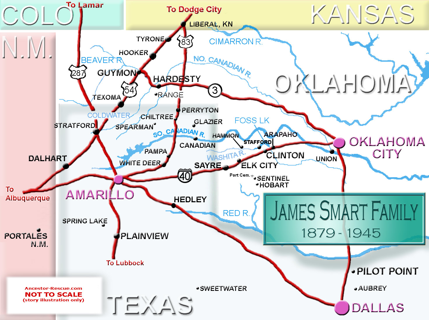 Map of Texas State, USA Nations Online Project