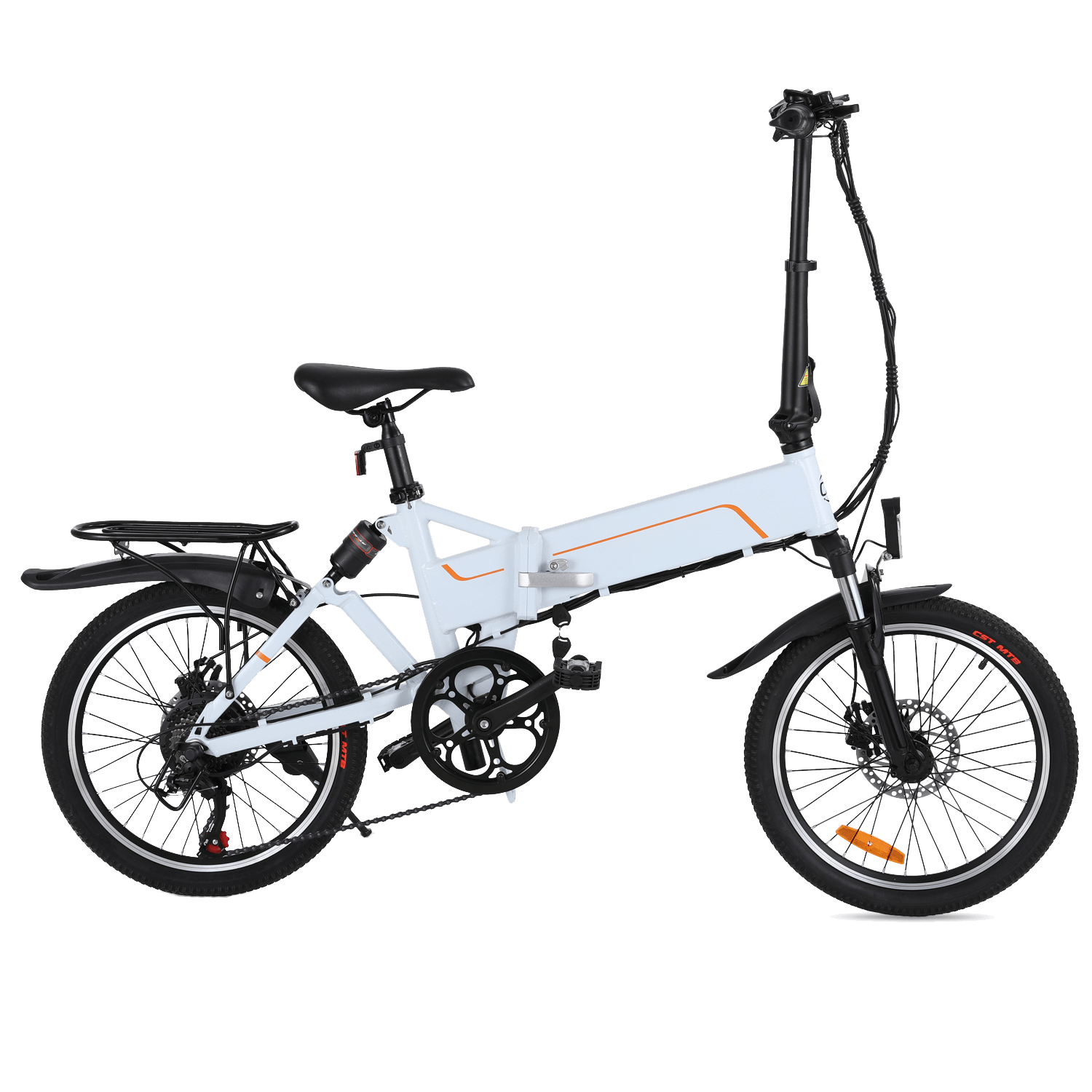 20” Mini Electric Foldable Bike 350W 7SP Folding Ebike E2007