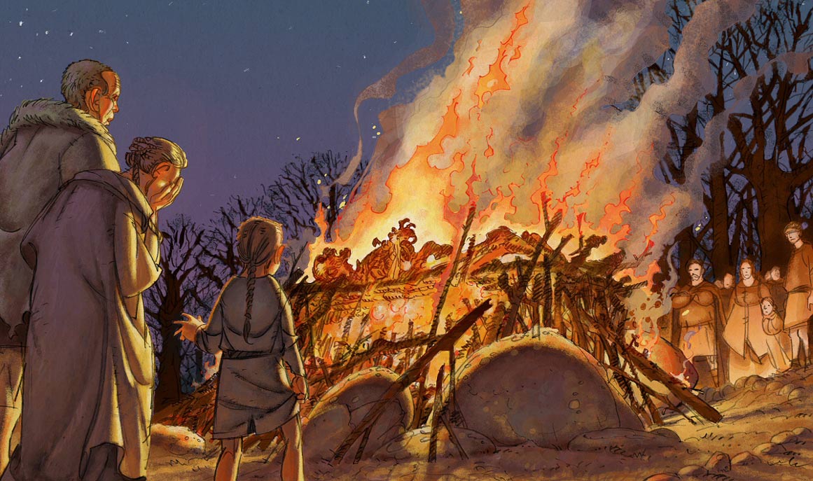 British Archaeologists Find First Ever Evidence of Cremation in