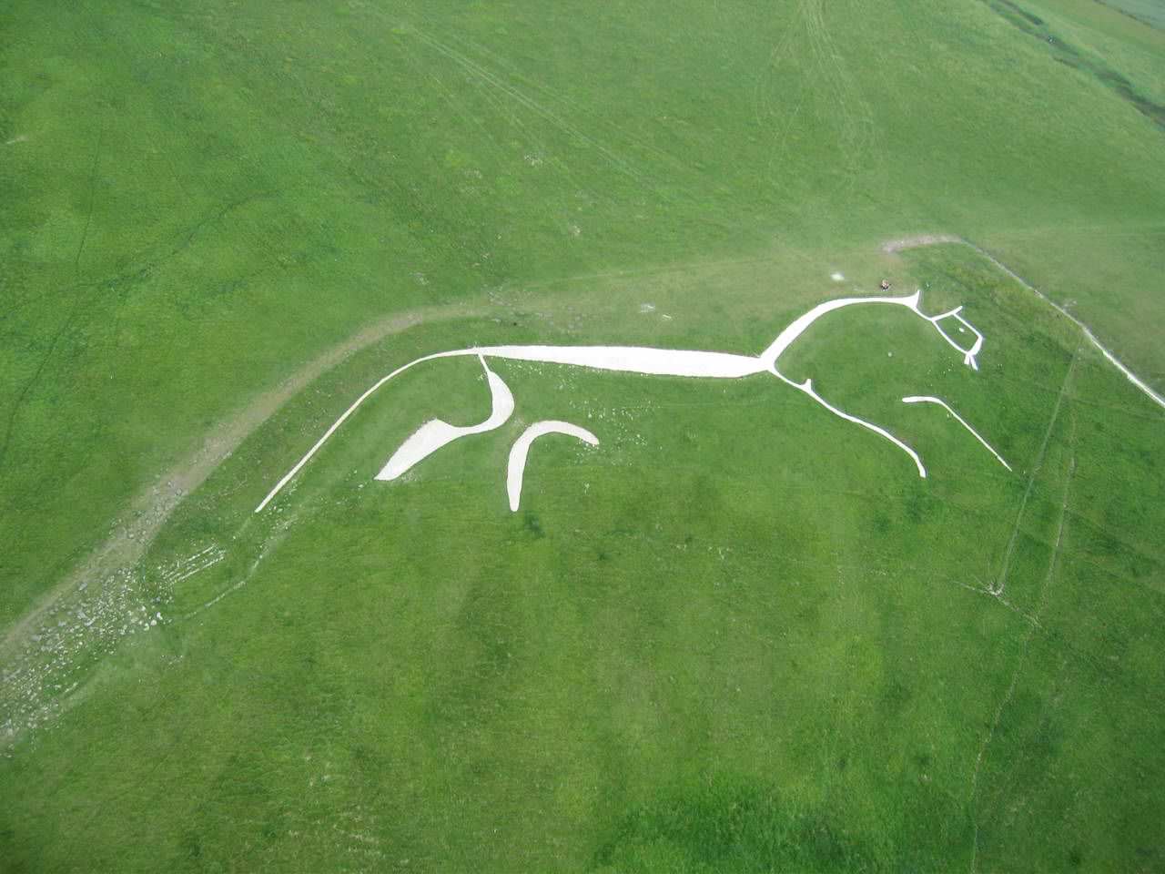 White Horse of Uffington (Illustration) Ancient History Encyclopedia