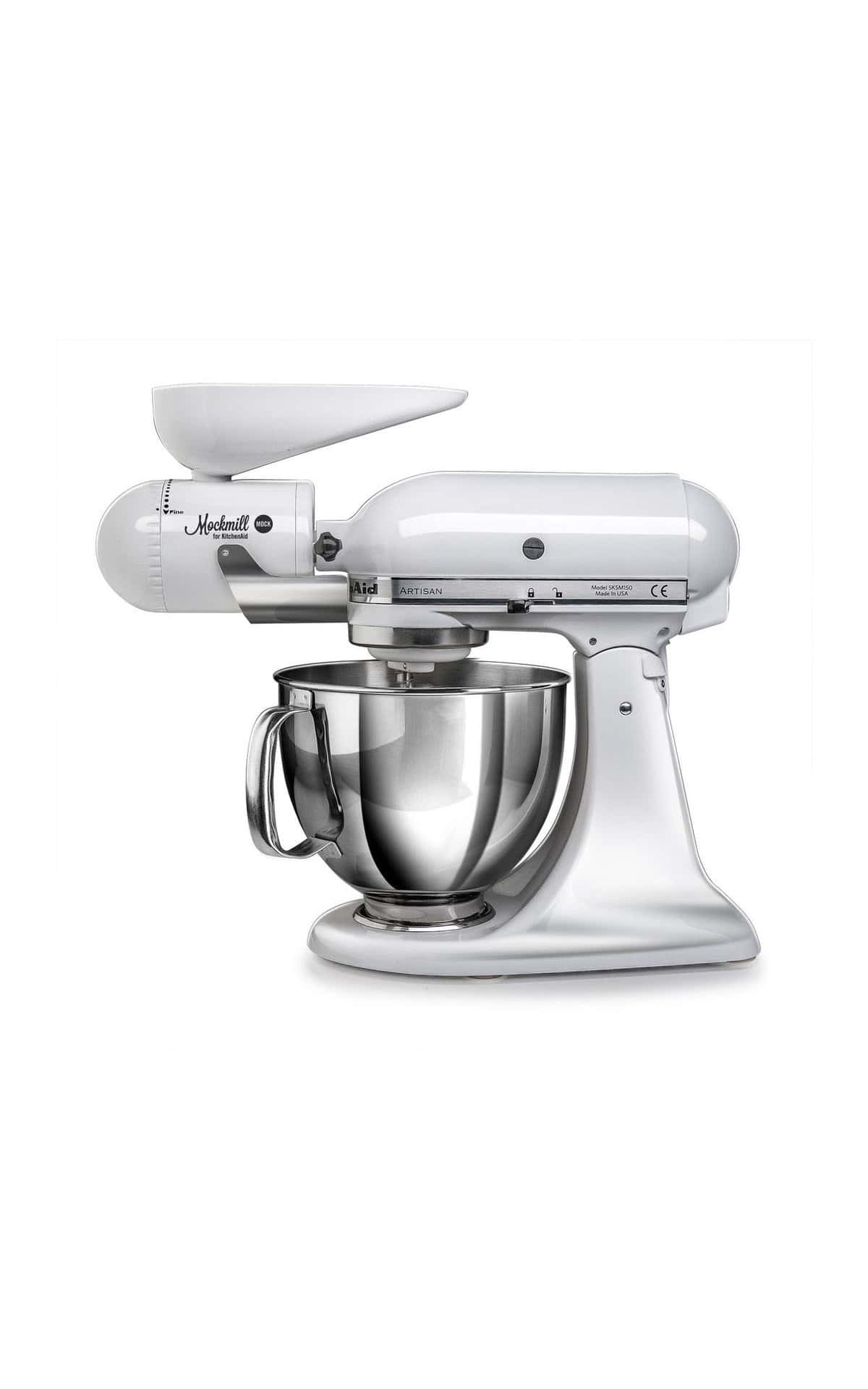 Mockmill Stone Grain Mill Attachment for KitchenAid Grand Teton