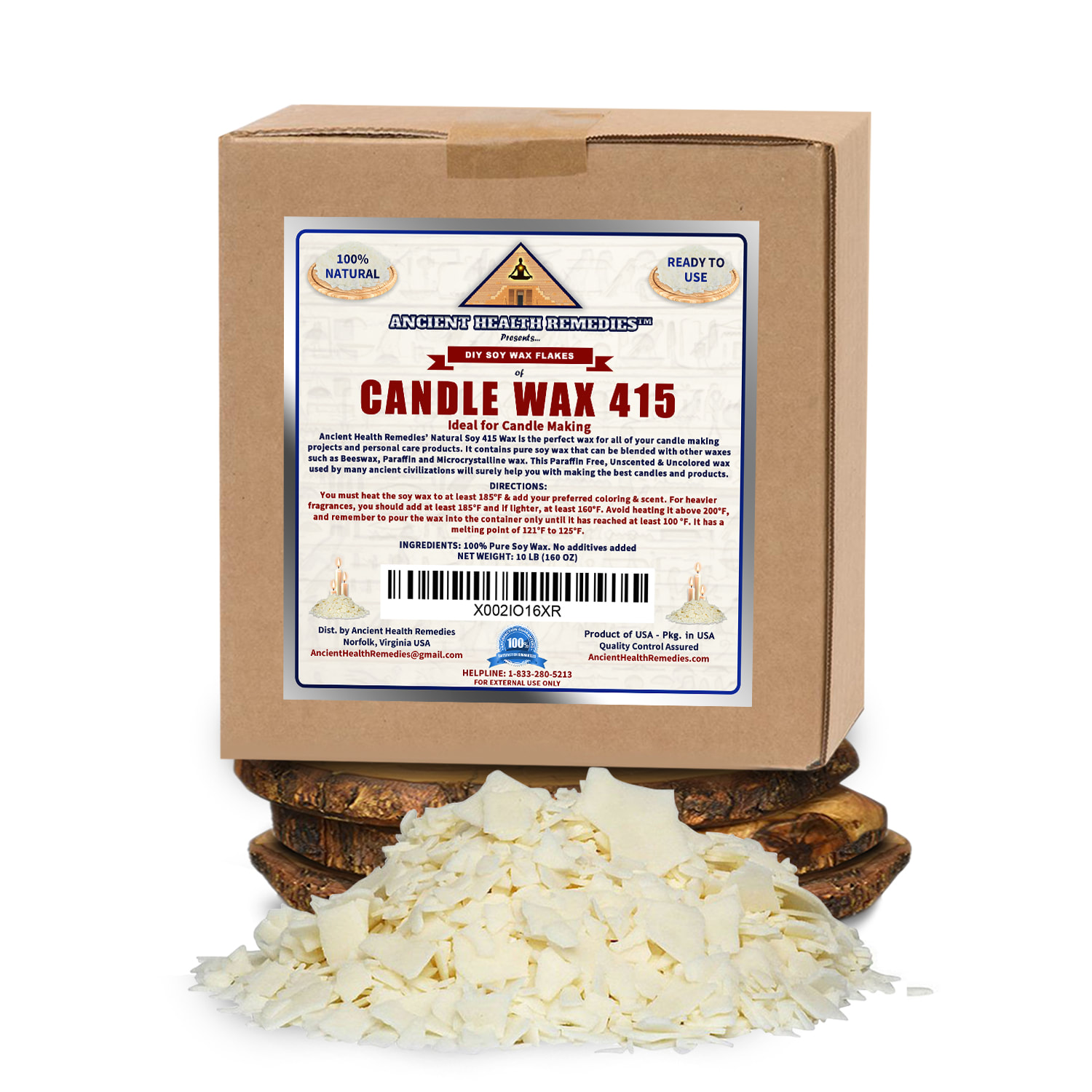 Bulk Wholesale Soy Wax 415