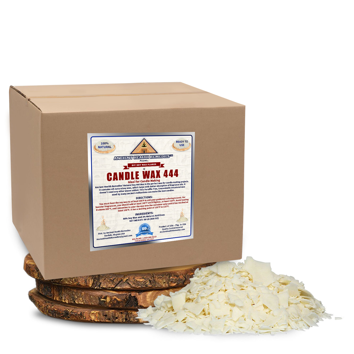 Bulk Wholesale Soy Wax 444