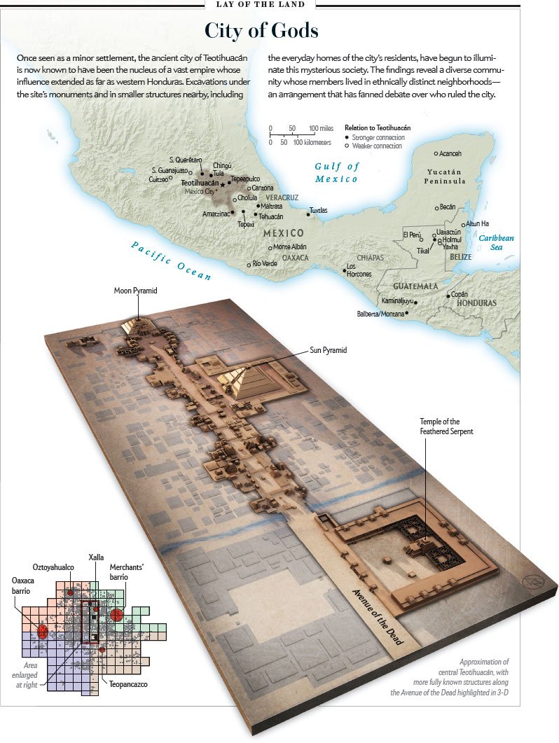 Pyramids Of Mexico Map Teotihuacán Enigmatic Birthplace Of The Gods And Its Obscure History