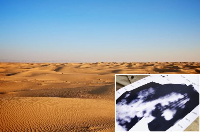 Discovered Large Mysterious Structure Hidden Under The Sand In The