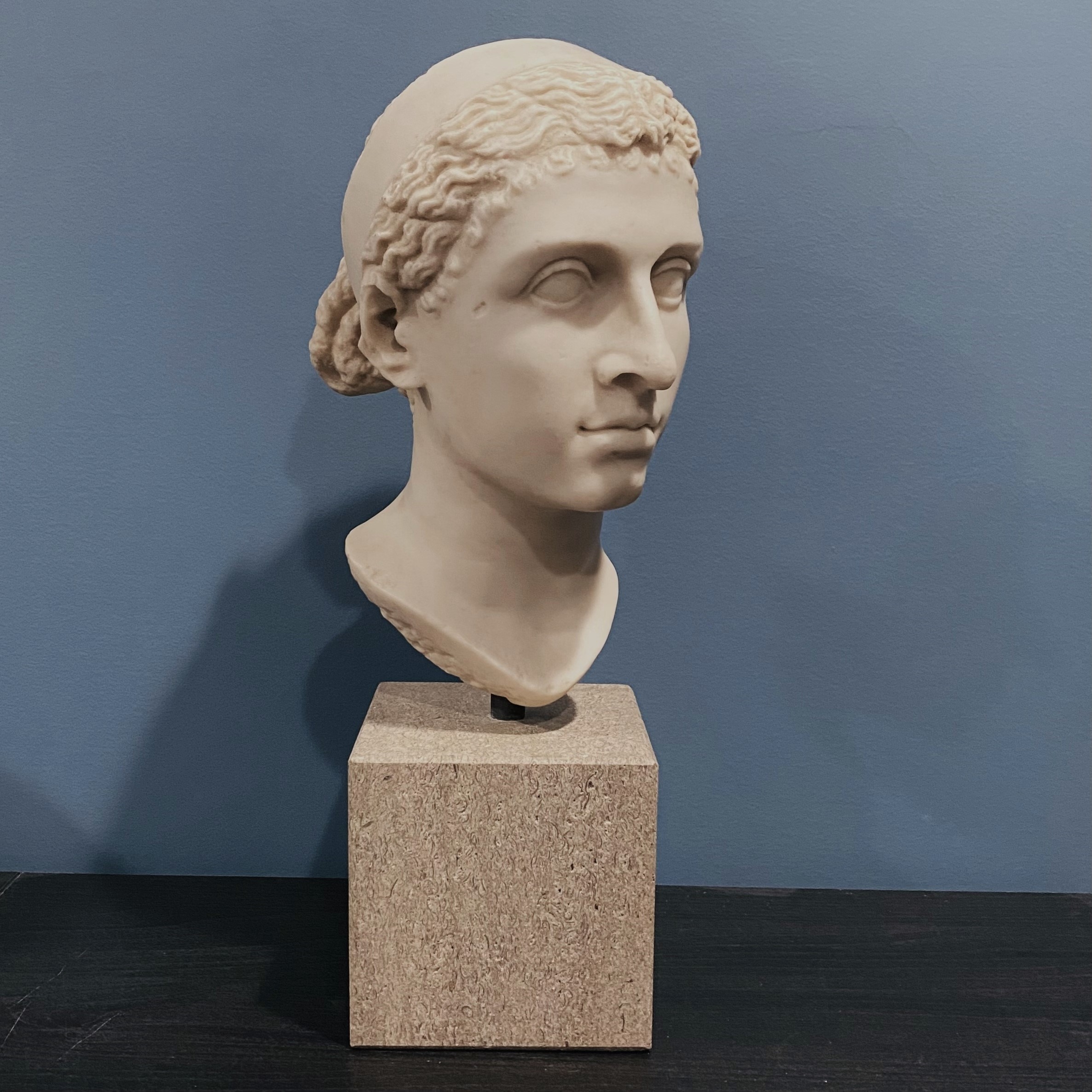 Cleopatra Bust Sculpture of Ptolemaic Queen reproduction replica