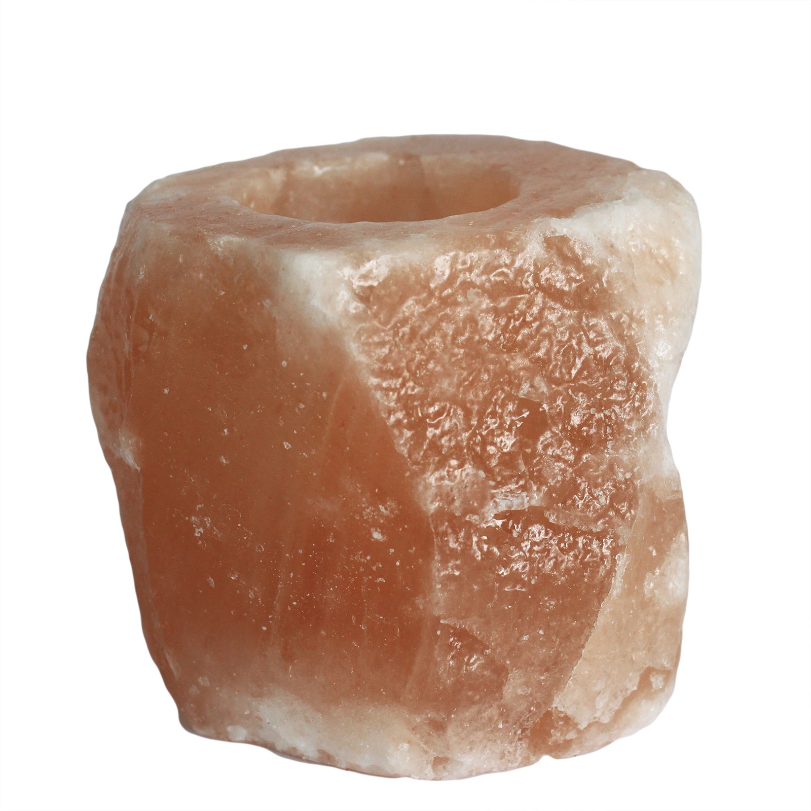Wholesale Quality Natural Salt Candle Holder Ancient Wisdom Giftware