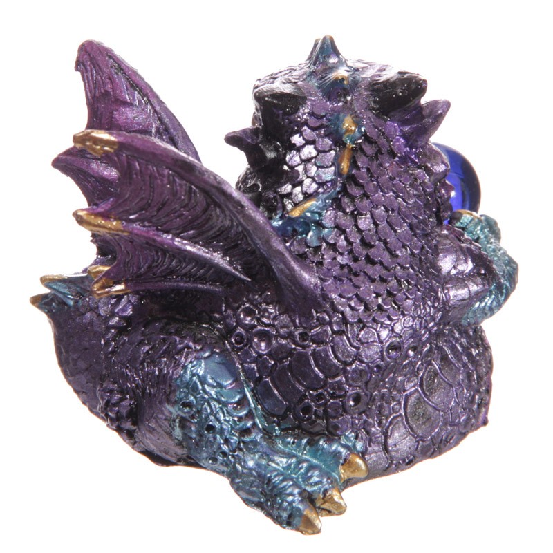Wholesale Cute Baby Dragons with Crystal Ball Ancient Wisdom Giftware
