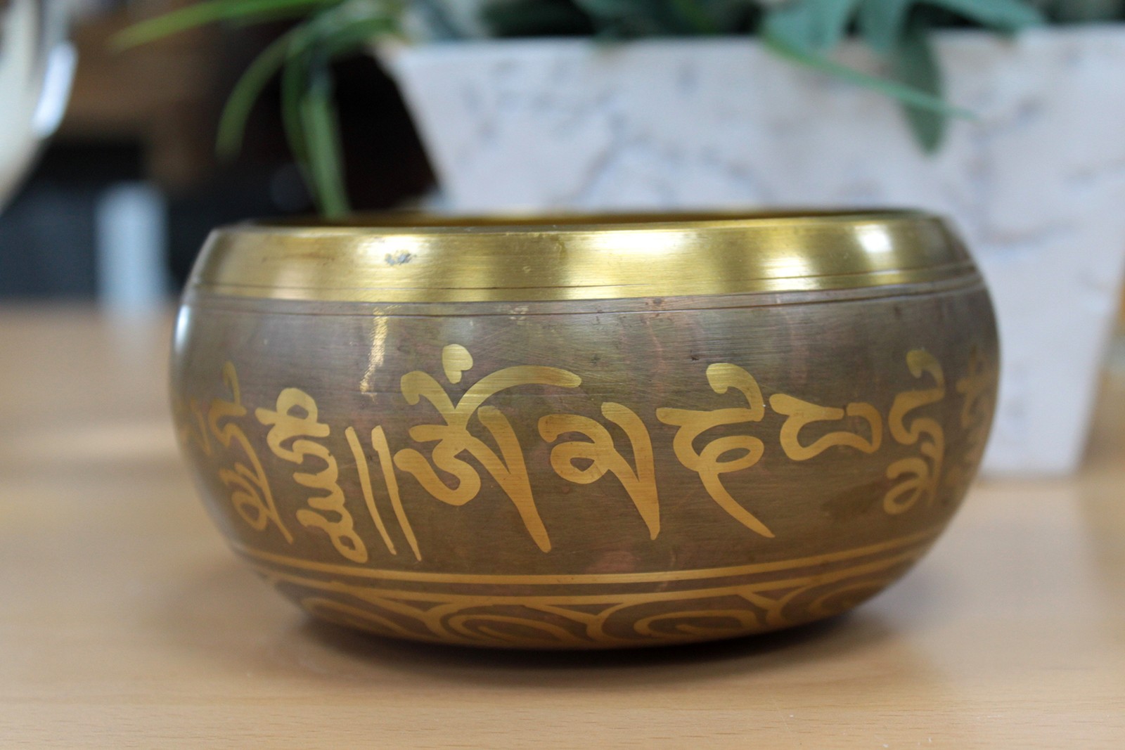 Lrg Five Buddha Singing Bowl Ancient Wisdom Wholesale Giftware and