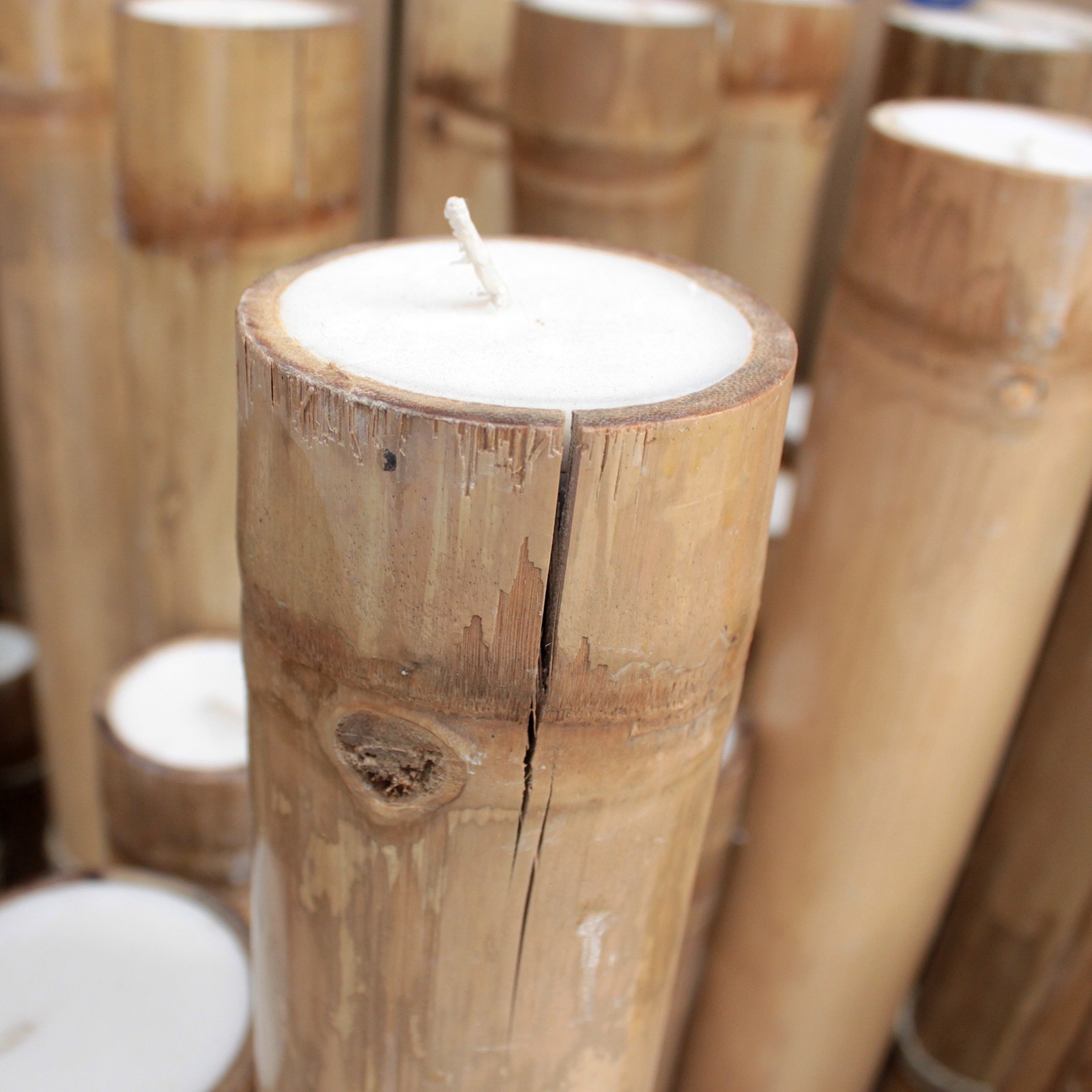 Xlarge Bamboo TriCandle Ancient Wisdom Wholesale Giftware and