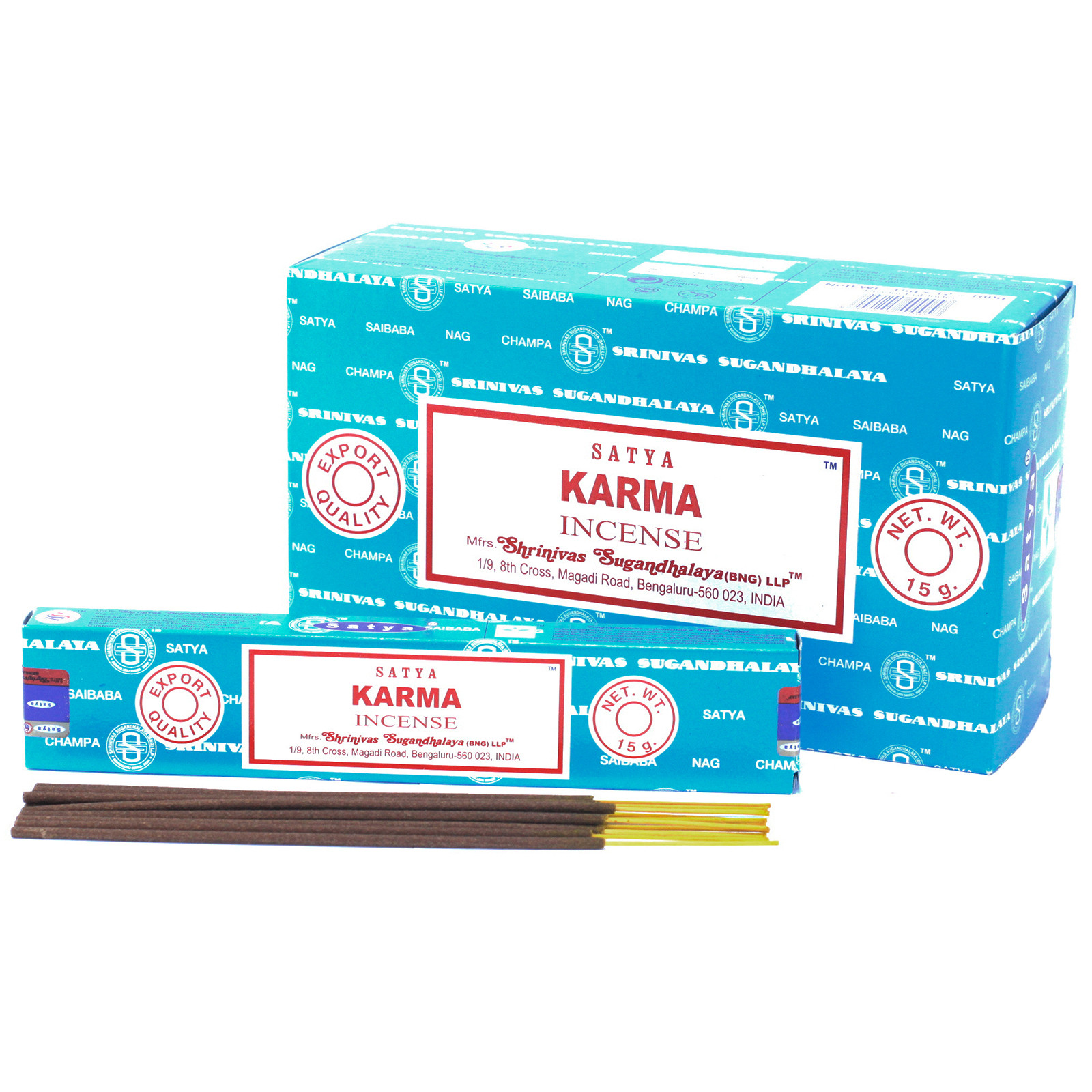 Wholesale Satya Incense 15gm Karma Ancient Wisdom Giftware Supplier