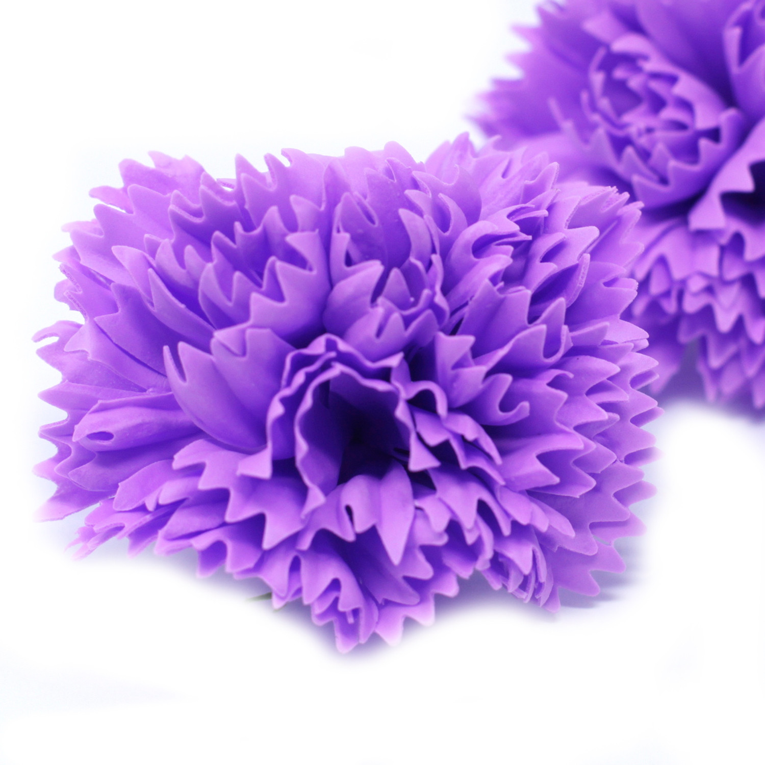 Wholesale Craft Soap Flowers Carnations Violet Ancient Wisdom