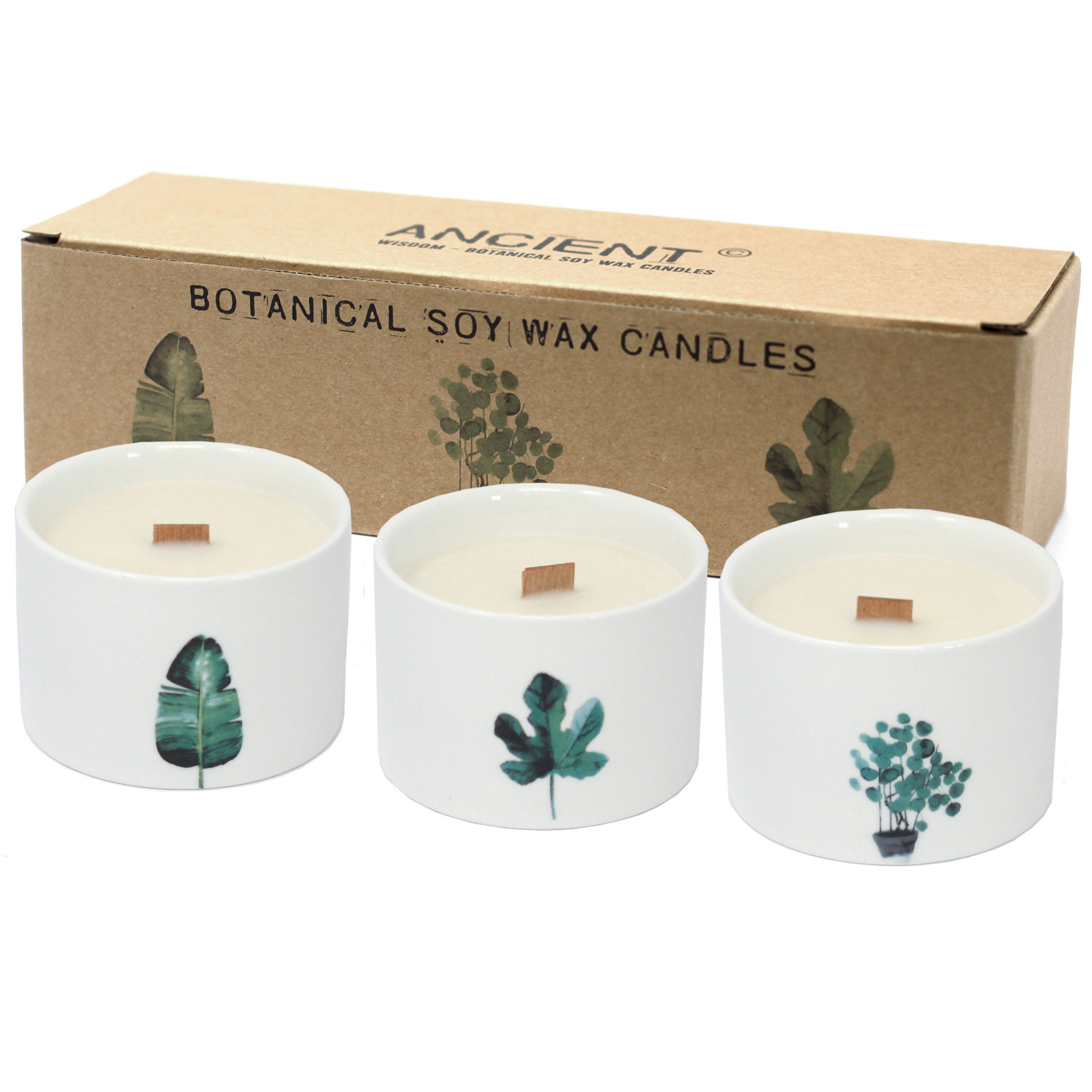 Wholesale Med Botanical Candles Japanese Garden Ancient Wisdom