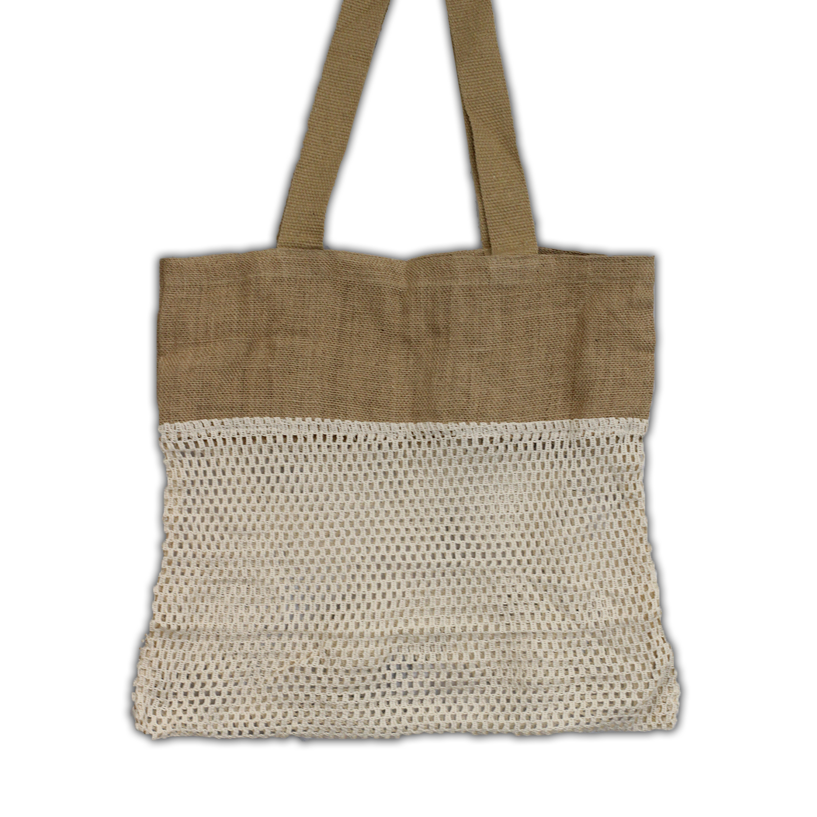 Wholesale Pure Soft Jute and Cottong Mesh Bag Natural Ancient Wisdom Giftware Supplier