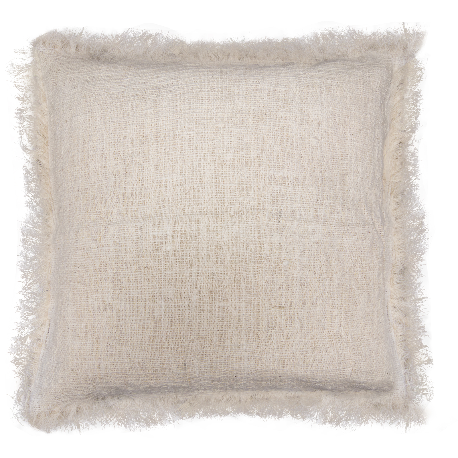 Wholesale Linen Cushion 45x45cm with fringe Ancient Wisdom Giftware