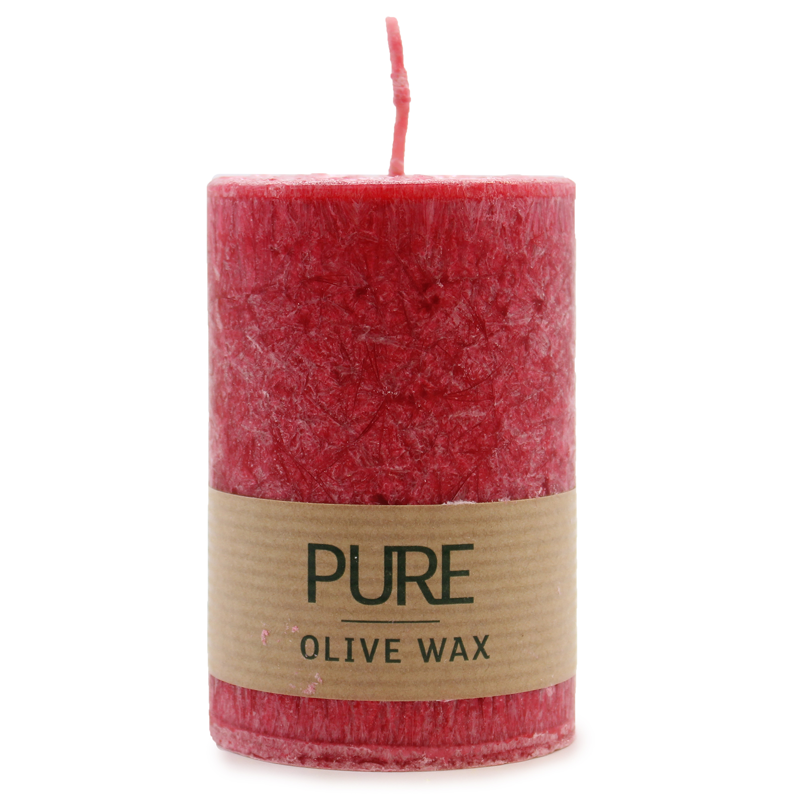 Wholesale Pure Olive Wax Candle Red Ancient Wisdom Giftware Supplier