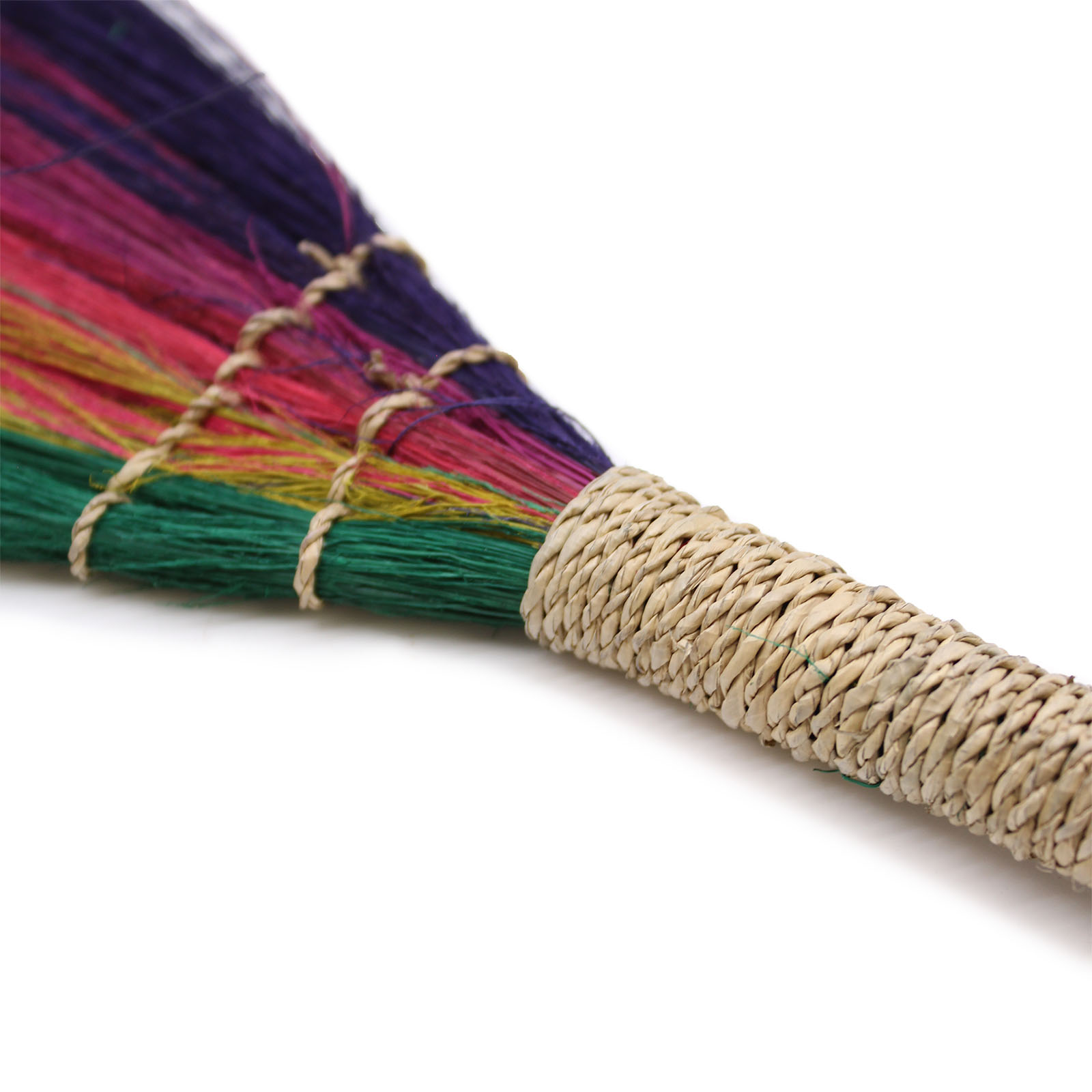 Wholesale Set 4 Pampus Broom Rainbow Colours Ancient Wisdom Giftware Supplier