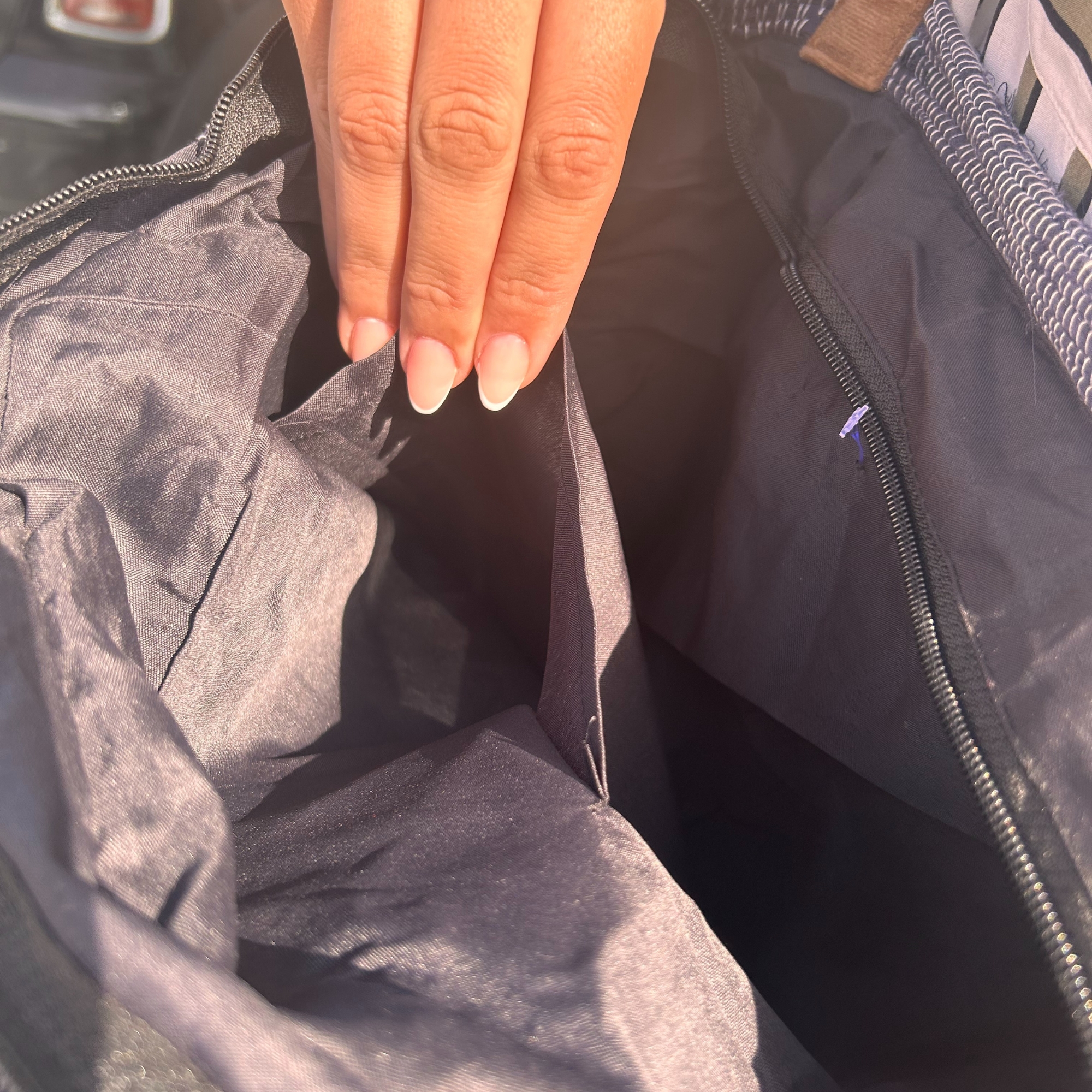 Wholesale Recycled Big Rug Bag Shades of Dusk Ancient Wisdom