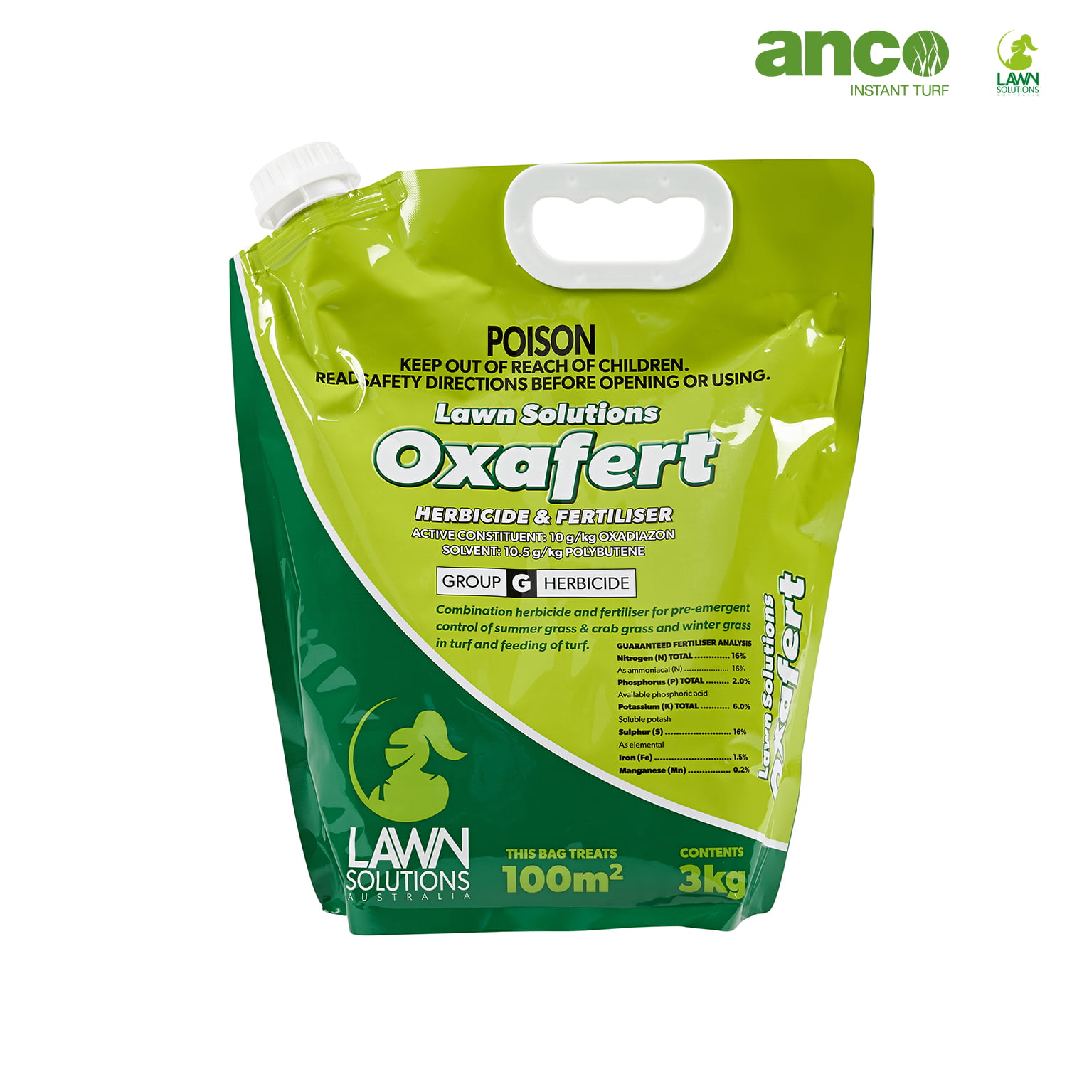 Buy Oxafert Herbicide &amp, Fertiliser Online Anco Turf