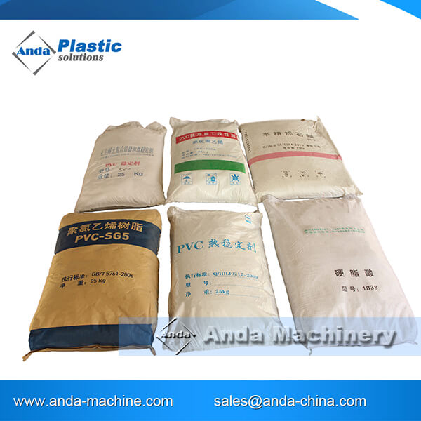 Raw material used for PVC ceiling Anda Machinery Co., Ltd.