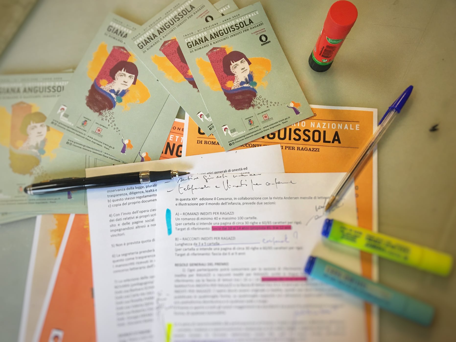 Il bando del concorso letterario Giana Anguissola 2021 Andersen