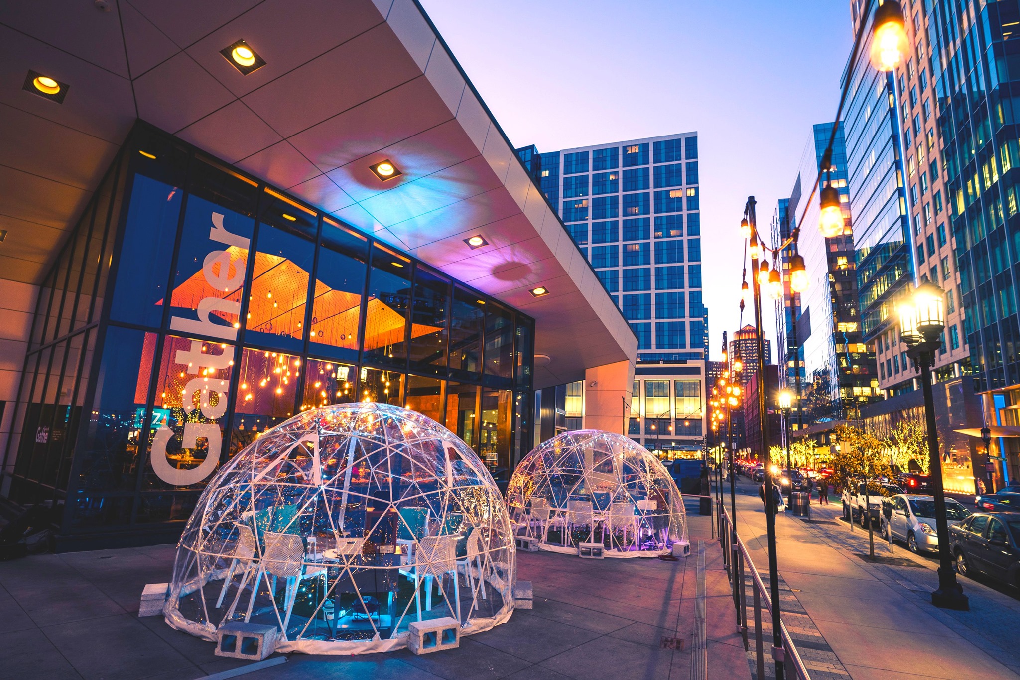 Boston Bubble Dining Andersen Group Realty